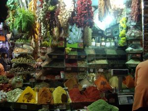 Explosion of color and aroma at the Spice Market