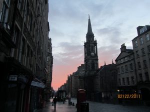 Edinburgh Sun Rise